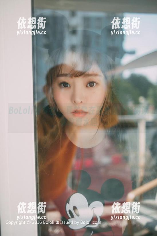 BoLoli菠萝社 - 夏美酱在黑色哲学里游泳，你敢潜水吗？