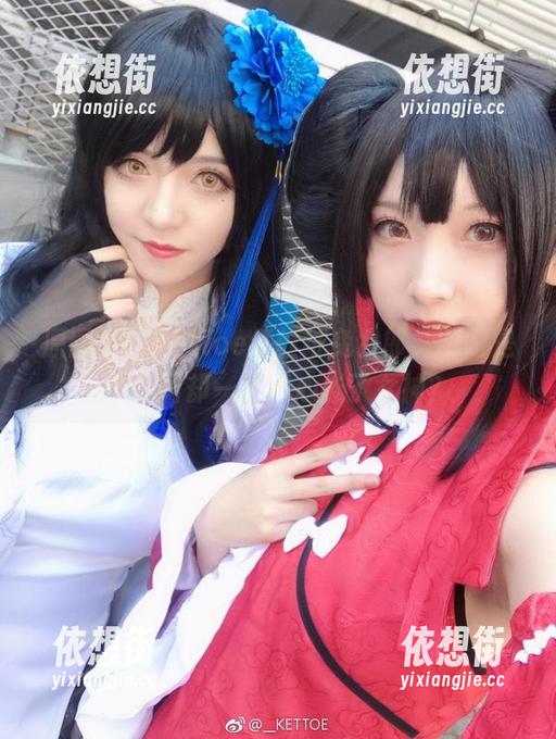原图里的Kettoe红丝绒兔女郎，明明是要卖萌却一不小心成了女神？