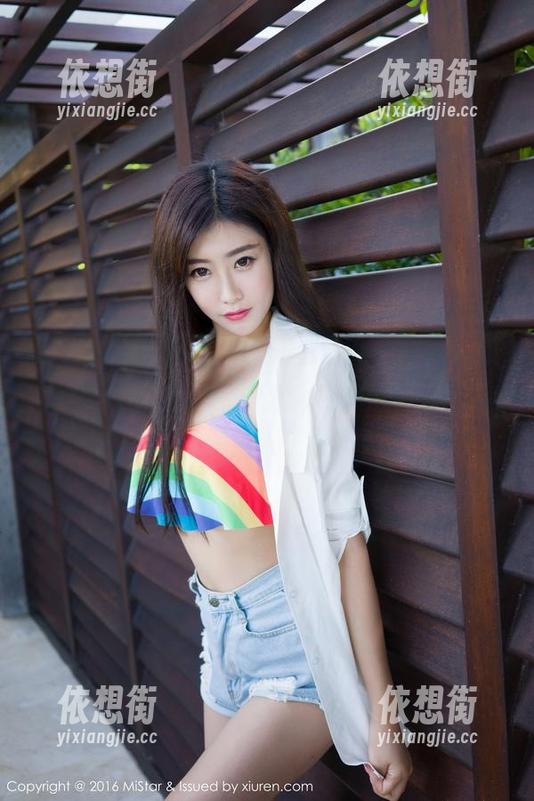 MiStar魅妍社 - “姐姐”私拍图片，跟闵妮Mily的气质搭配得太神奇了，忽然想请她做我人生导师！