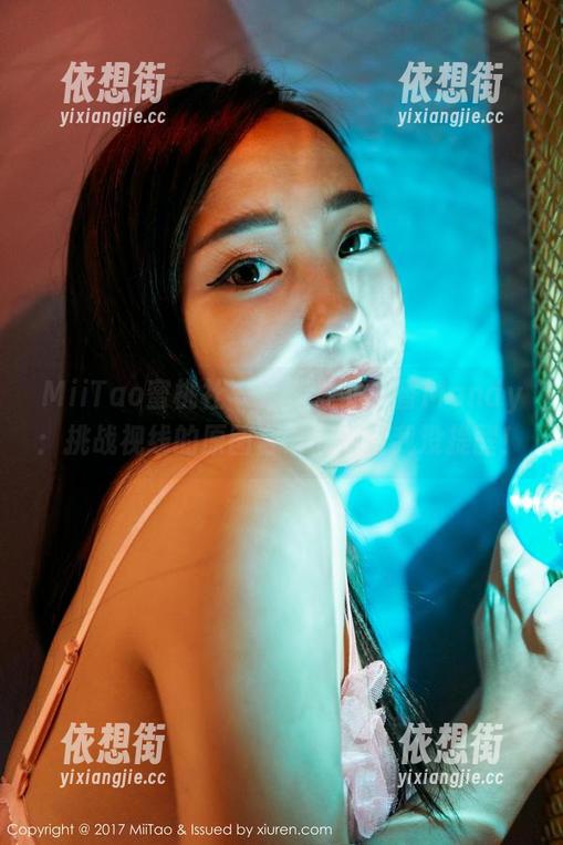MiiTao蜜桃社 - 浴缸里的静香Mandy：挑战视线的原图合集，别怪我没提醒！