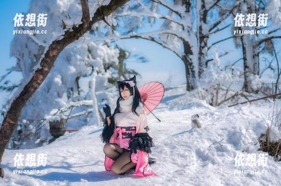 Neko薇薇 Neko薇薇的巫女美图:谁还需要法术啊?