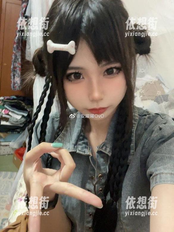 安曜曜的制服写真，免费领的料子，还能不能得什么好运气？