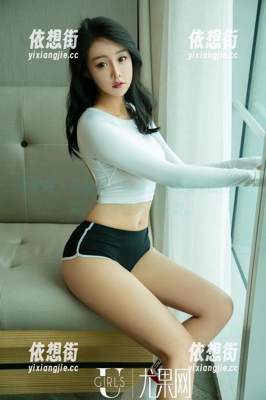 尤果网-若涵 尤果网 - 说实话,若涵的双马尾和这组写真,简直是天生一对。