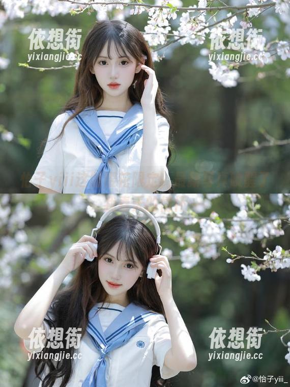 怡子yiii这版樱花限定，最新写真唤醒了我春天的情怀