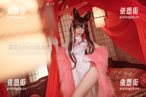 樱落Selena的私房写真，女友的神秘白纱，静静感受那份柔和