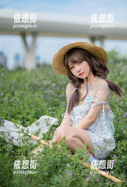 壁纸上的花铃Hana，穿上和服也能勾起我的不知所措。