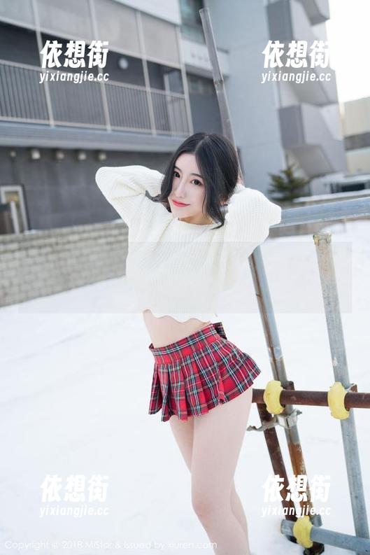 魅妍社 - 投降！赵欢颜Jessica，女孩的全套写真里藏了什么。